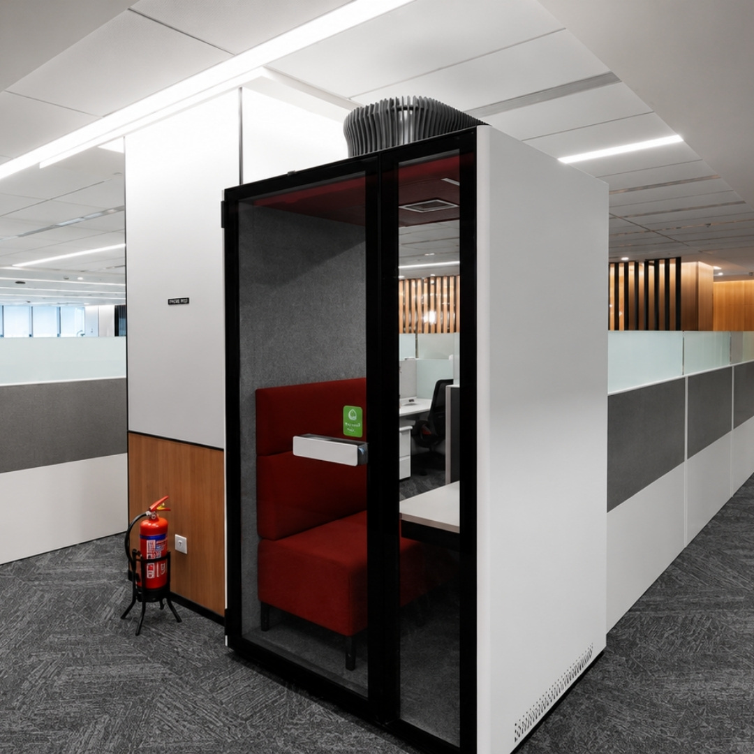 Two person discussion pod